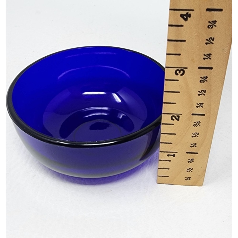 Mayell Silverplated Basket and Spoon w Cobalt Blue Glass Jam Relish Bowl England - Picture 15 of 16